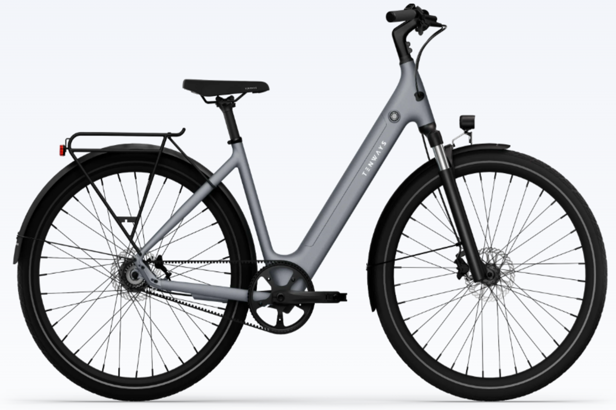 Tenways CGO800S Pebble Grey City E-bike Fahrrad Riemenantrieb NEU&OVP