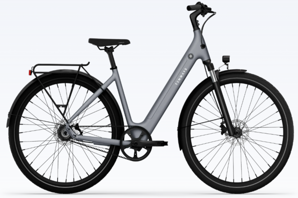 Tenways CGO800S Pebble Grey City E-bike Fahrrad Riemenantrieb NEU&OVP