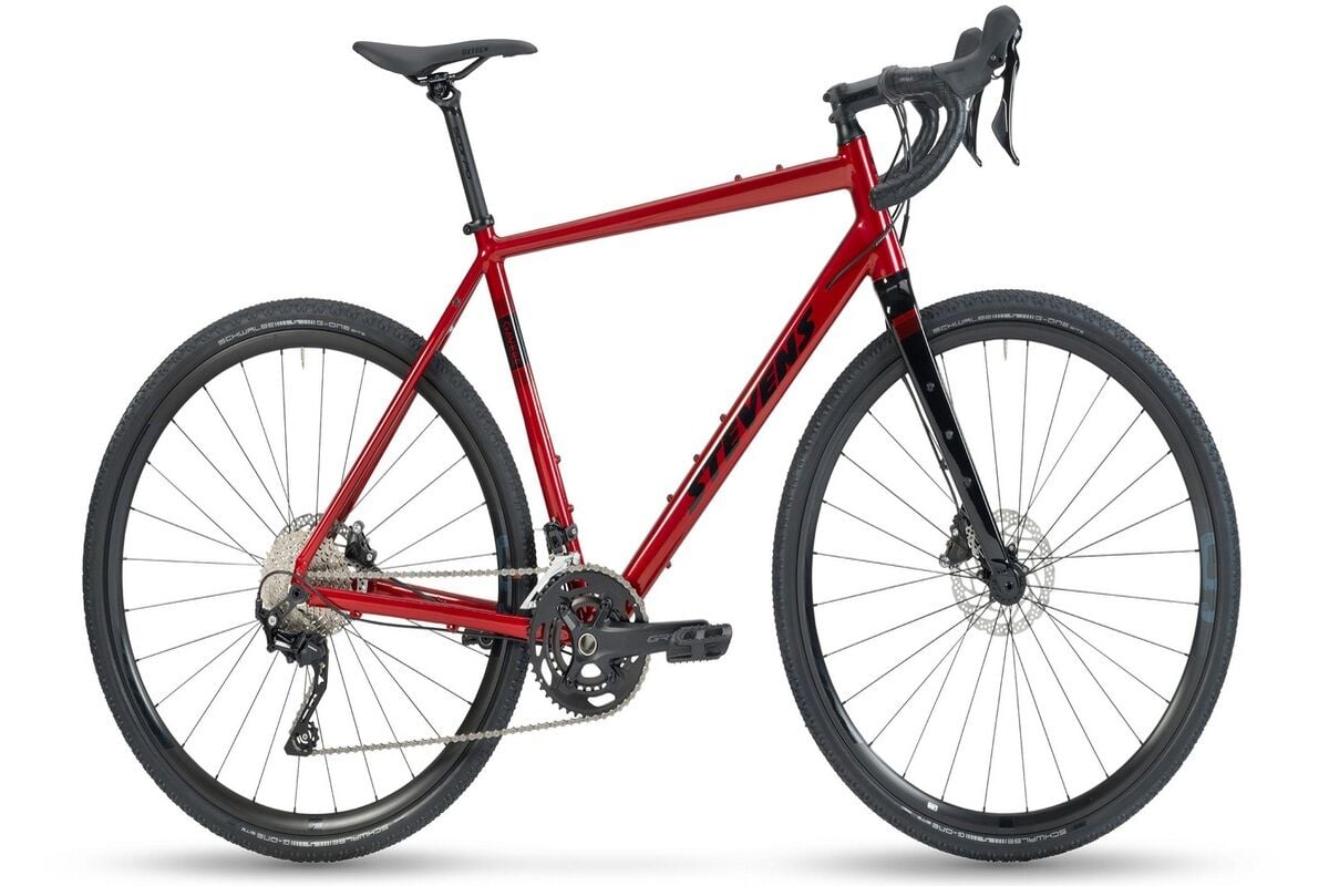 Stevens Gavere Dark Red Road Gravelbike 58 Cm Shimano GRX