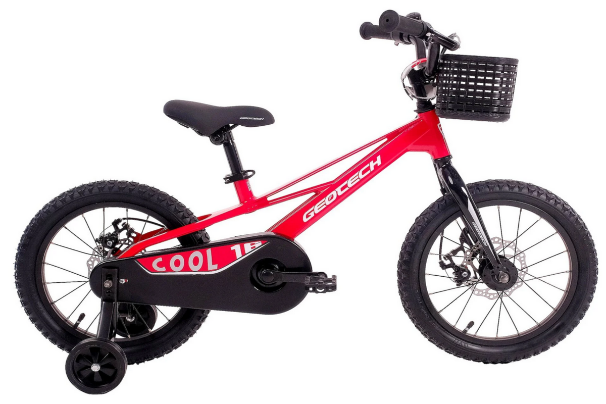 Geotech Cool 16 Zoll Kinderrad Rot