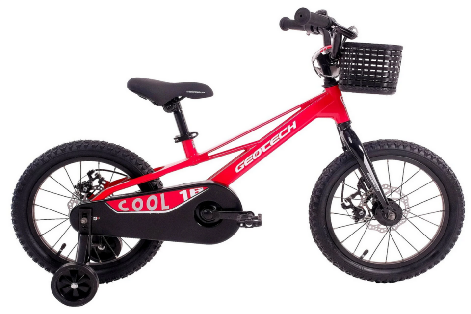 Geotech Cool 16 Zoll Kinderrad Rot