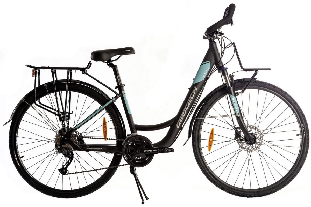 Geotech 28 0.1 Schwarz Shimano Schaltung RH 41 cm